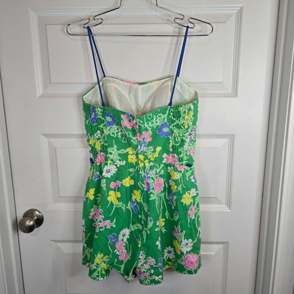 Seawaves Green Floral Dress - Picture 2 of 3
